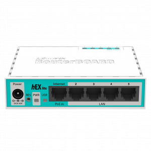Маршрутизатор MikroTik hEX lite (RB750r2)