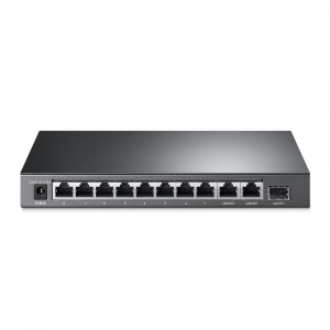 TP-link Настольный коммутатор на 8 PoE+ портов 10/100 Мбит/с и 3 гигабитных порта (TL-SL1311MP)