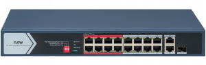 Неуправляемый коммутатор POE IFlow F-SW-EU418POE-V/L 16 портов