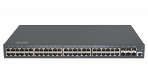 Управляемый коммутатор L2++ Stack NIKOMAX 48 BASE-T 1000Mb/s портов, 6 10G SFP+, 1 Console. 1U 19", 220V GL-SW-G201-54TC