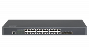 Управляемый коммутатор L2+ NIKOMAX 24 BASE-T 1000Mb/s портов, 4 1/10G SFP+, 1 Console. 1U 19", 220V GL-SW-G201-28TC
