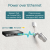 TP-link 8-портовый гигабитный настольный коммутатор с 4 портами PoE+ (TL-SG1008P)