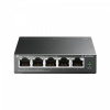 TP-link 5-портовый гигабитный настольный коммутатор с 4 портами PoE+