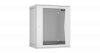 19" Настенный разборный шкаф TLK 15U Ш600хГ450мм TWI-156045-R-G-GY