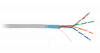 Кабель NETLAN F/UTP 4 пары, Кат.5e, медный, внутренний, PVC, 305м (EC-UF004-5E-PVC-GY)