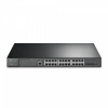 JetStream 24‑портовый гигабитный управляемый PoE+ коммутатор TP-LINK уровня 2+ с четырьмя слотами SFP+ 10 Гбит/с (TL-SG3428XMP)