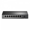 TP-link 8-портовый гигабитный настольный коммутатор с 4 портами PoE+ (TL-SG1008P)